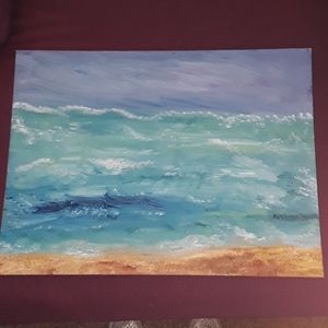 Ocean views Original Art on canvas